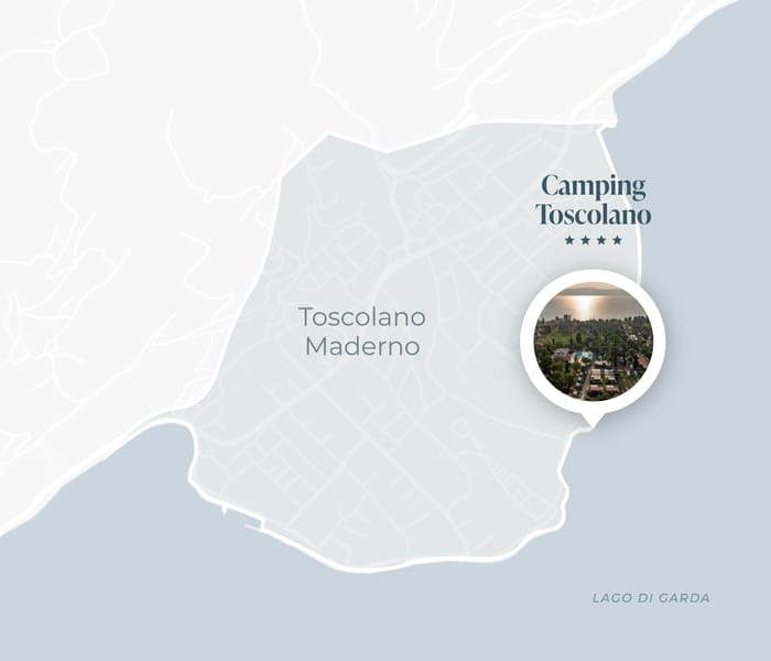 Map Camping Toscolano